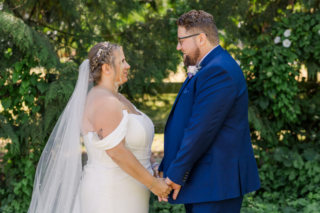 First look at Langley wedding 