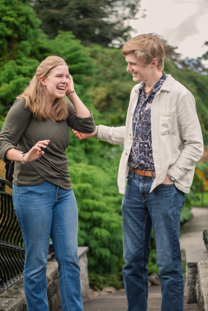 Surprise Proposal at Queen Elizabeth Park